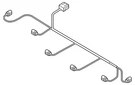 Genuine Audi Parking Aid System Wiring Harness 4N0-971-095-FA. Fixed Price $372.06.