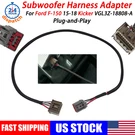 Fit 2015-18 Ford F-150 Audio Harness Adapter Kicker Subwoofer FL3Z-14A411-H. Fixed Price $74.99.