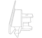 Genuine Nissan Parking Aid Sensor Housing 28533-7LA1D. Fixed Price $46.13.