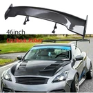 47" Fiber Rear Trunk Spoiler Wing Adjustable Gt-style For Infiniti G35 G37. Fixed Price $149.99.