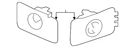 Genuine Bmw Park Sensor Mount Kit 51-11-8-069-241. Fixed Price $25.76.