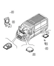 Genuine Mopar Forward Facing Camera Module 68470179AB. Fixed Price $961.68.