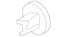 Genuine Volkswagen Inner Bracket 1Q0-919-486-E-GRU. Fixed Price $36.67.