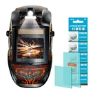 Trqwh True Color Auto Darkening Welding Hood Led Light Solar 4 Arc Sensor. Fixed Price $69.99.
