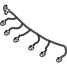 Genuine Mercedes-benz Oe Electrical Wiring Harness 167-540-38-37. Fixed Price $67.27.