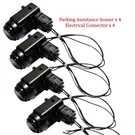 4 X Parking Aid Sensor + Connector Rear Fits Chrysler Doddge Jeep. Fixed Price $99.00.
