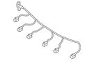 Genuine Mercedes-benz Parking Aid System Wiring Harness 167-540-57-52. Fixed Price $51.45.
