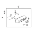 Genuine Mopar Rear View Camera 68472796AA. Fixed Price $184.44.