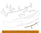 Gm Oem 16-20 CT6 Rear Bumper Components-sensor 23262450. Fixed Price $80.16.