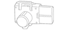 Genuine Lexus Parking Aid Sensor 89341-33210-J5. Fixed Price $251.82.