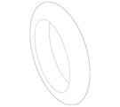 Genuine Mercedes-benz Decoupling Ring 000-542-12-51. Fixed Price $16.41.