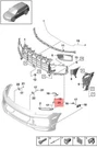 Genuine Porsche Cayenne 9YA Retainer For Ultrasound Sensor Right 9Y0807130A. Fixed Price $27.65.