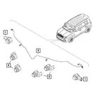 For Jeep Renegade 2015-2018 Mopar 68256444AA Park Assist Sensors Wiring. Fixed Price $169.61.