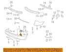 Gm Oem 09-12 Traverse Bumper Components-reverse Sensor Retainer 15930295. Fixed Price $49.45.