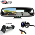 4.3 Rear View Mirror Monitor NO1 Bracket + Reversing Backup Camera Waterproof. Fixed Price $49.90.