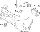 Genuine Toyota Sensor 89341-K0060-P1. Fixed Price $245.42.