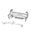 Genuine Mopar Rear Fascia Wiring 68483546AA. Fixed Price $207.00.
