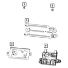 For Jeep Grand Cherokee 2021-2024 Mopar 68482866AA Module Bracket. Fixed Price $10.75.